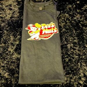 NEW FUNNY BLACK TEE WITH GRAPHIC DESIGN